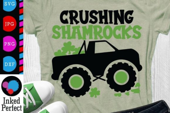 Crushing Shamrocks - Saint Patrick's Day Graphics and Crafts