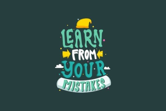 Hand Lettering, Learn from Your Mistake