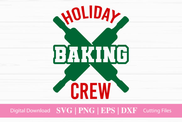 Holiday Baking Crew: Graphics & Crafts Design Asset Review