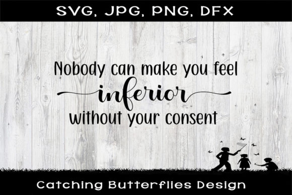 Nobody Can Make You Feel Inferior: Graphics & Crafts